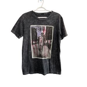 James dean patriotic 100% cotton t shirt mens medium casual rocker punk normcore